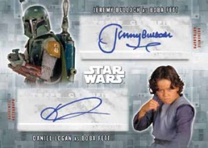2016 Topps Star Wars Evolution Dual Autograph
