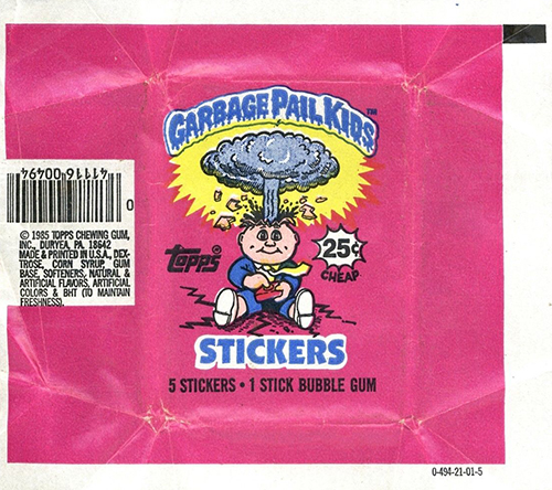 Garbage Pail Kids Series 1 Wax hotsell Pack