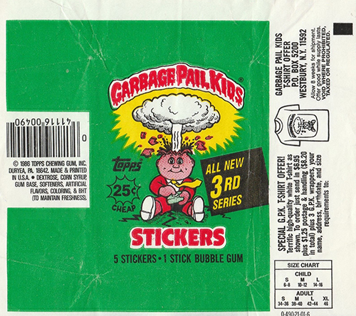 GPK Wrappers Series 3