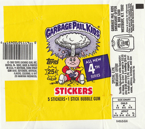 GPK Wrappers Series 4