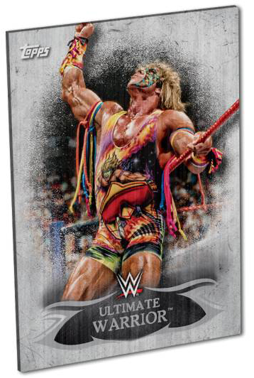 WWE Undisputed Metal Signs Ultimate Warrior