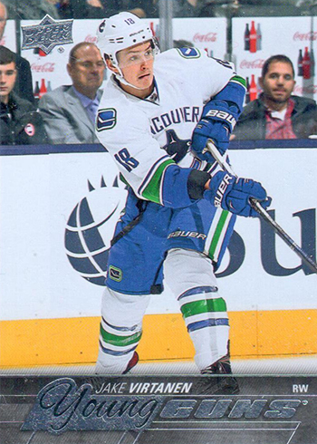 15-16 UD S2 YG 457 Jake Virtanen