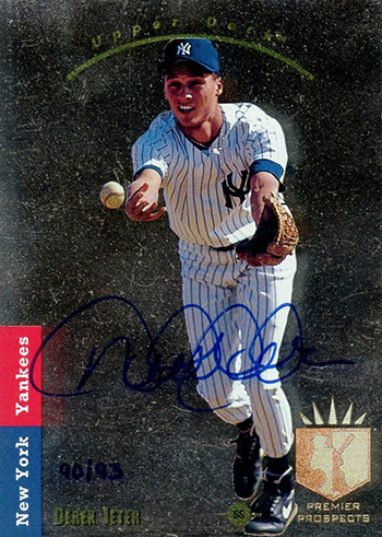 1993 SP Derek Jeter Autographed Buyback