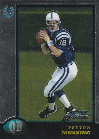 1998 Bowman Chrome Peyton Manning