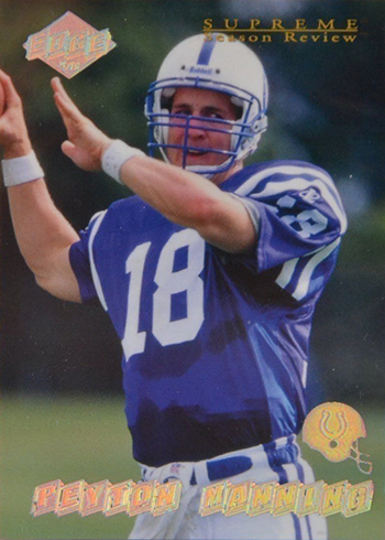 Peyton Manning Rookie Card Rankings and What's the Most Valuable