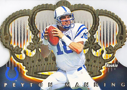 Peyton Manning Rookie Cards on   – Most Watched! – Wax Pack Gods