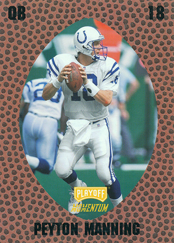 1998 Playoff Momentum Retail Peyton Manning