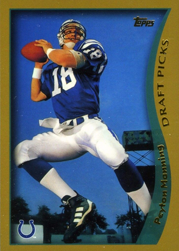 peyton manning jersey card