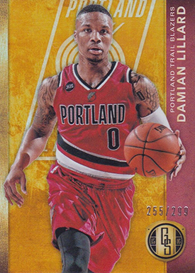 2015-16 GS Bk 105 Damian Lillard Base