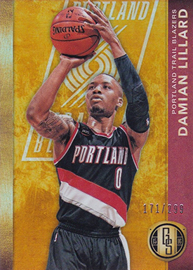 2015-16 GS Bk 105 Damian Lillard Variation