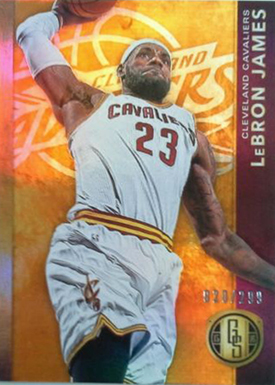 2015-16 GS Bk 16 LeBron James Variation