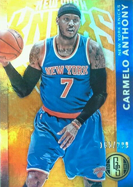 2015-16 GS Bk 78 Carmelo Anthony Variation Black Sleeves