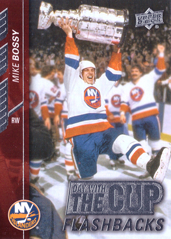 2015-16 Upper Deck Day with the Cup Flashbacks Mike Bossy
