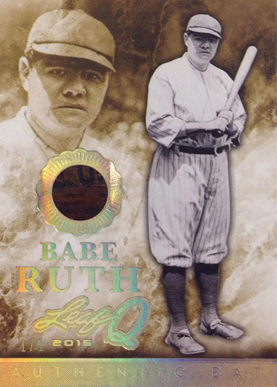 2015 Leaf Q Babe Ruth Bat