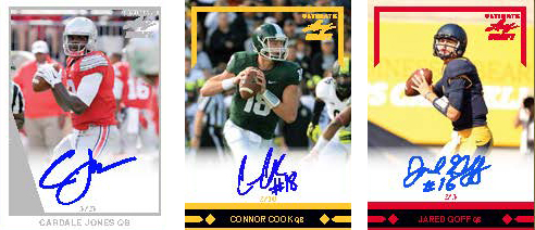 2016 Leaf Ultimate Draft Football Card Details