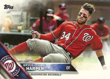 2016 T 100 Bryce Harper
