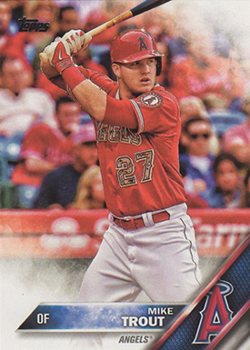 2016 T Var 1 Mike Trout