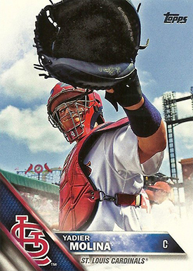  2016 Topps Opening Day Baseball #OD 62 Yadier Molina St. Louis  Cardinals : Collectibles & Fine Art