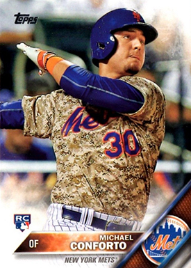 2016 T Var 232 Michael Conforto