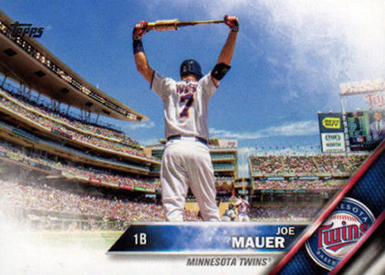 2016 T Var 286 Joe Mauer SSP