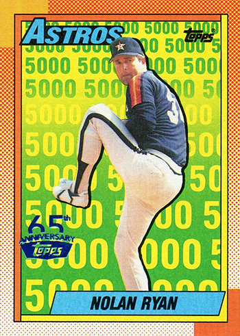 2016 Topps Buybacks 1990 Nolan Ryan