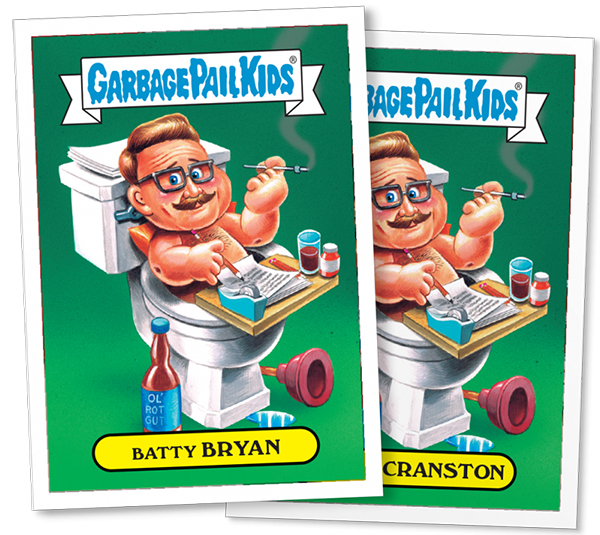 2016 Topps GPK Not-Scars Bryan Cranston