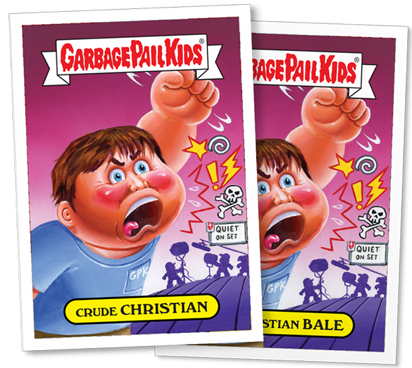 2016 Topps GPK Not-Scars Christian Bale