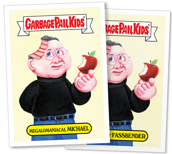 2016 Topps GPK Not-Scars Michael Fassbender