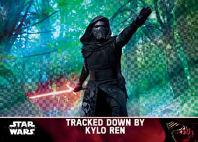 2016 Topps Star Wars The Force Awakens Chrome X-Fractor