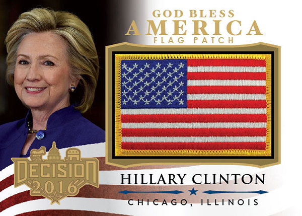 Obama++ Clinton 2016 Decision Political Trading Cards Blaster Box-Donald Trump 