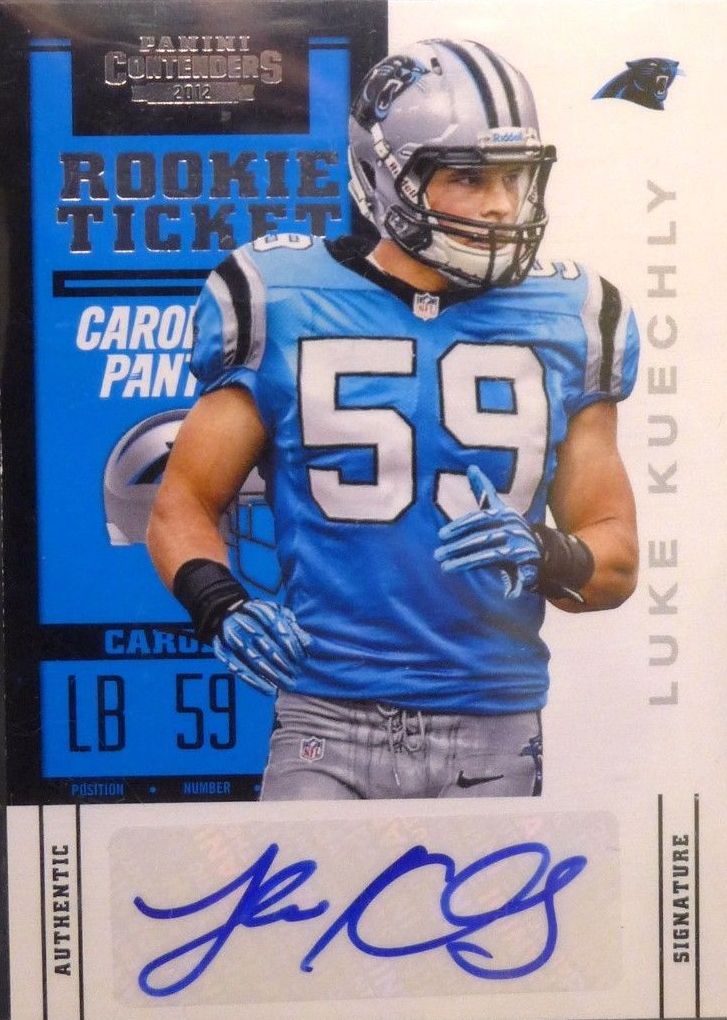 : 2016 Panini Super Bowl 50 Luke Kuechly Carolina