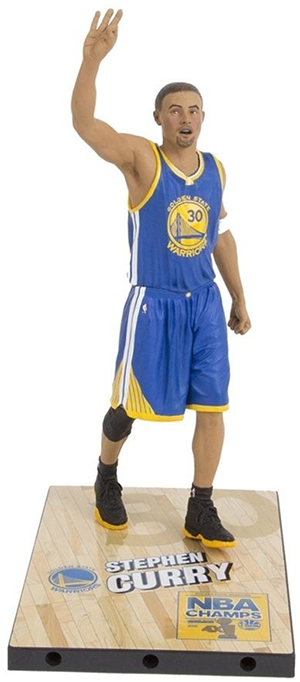 McFarlane Golden State Warriors Championship 3-Pack Stephen Curry