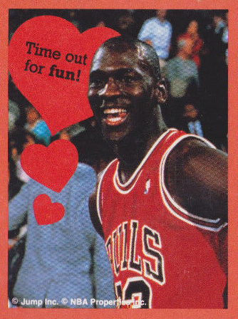 michael jordan valentines