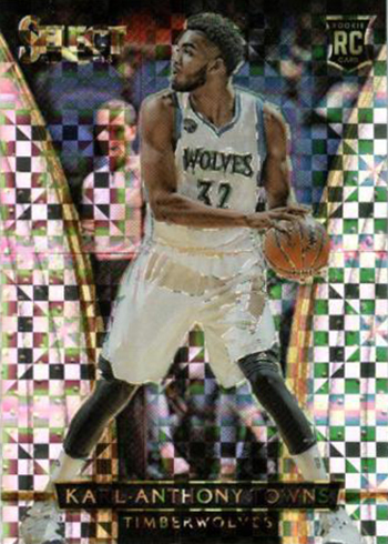 2015-16 Panini Select Basketball Prizm Parallel Breakdown