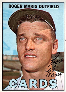 1967 Topps 45 Roger Maris Cards