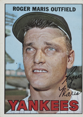 1967 Topps 45 Roger Maris Yankees