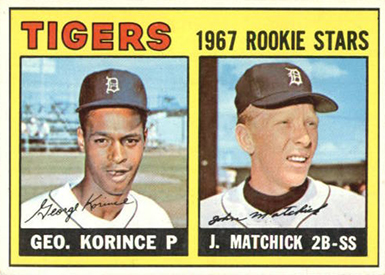 1967 Topps 72 Korince Matchick