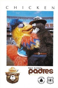 1984 Padres Smokey San Diego Chicken