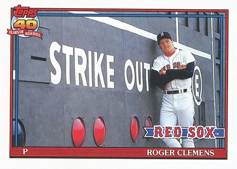 1991 O-Pee-Chee Roger Clemens