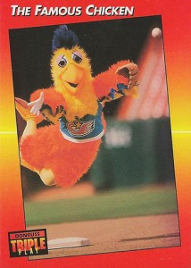 1992 Triple Play San Diego Chicken