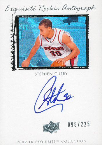 2009-10 Exquisite Stephen Curry 2700