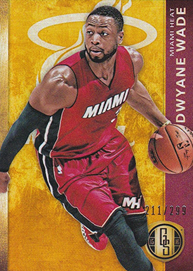 2015-16 GS Bk 111 Dwyane Wade Red Jersey