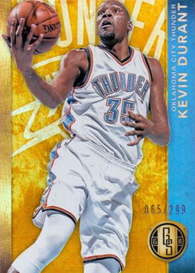 2015-16 GS Bk 130 Kevin Durant White Jersey