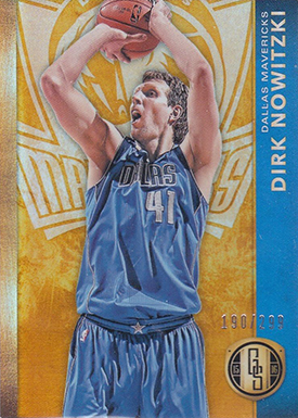 2015-16 GS Bk 137 Dirk Nowitzki Light Blue Jersey