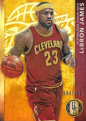 2015-16 GS Bk 16 LeBron James Variation Red