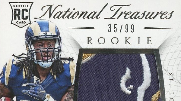 National Treasures Rookie Autograph Jersey Vikings Bills Stefon Diggs 68/99  2015