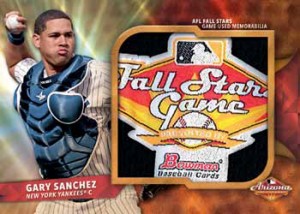 2016 Bowman Chrome Baseball AFL Fall Stars Game Relic Superfractor