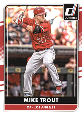 2016 D 83 Mike Trout