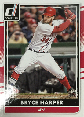 2016 D Var 57 Bryce Harper