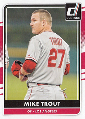 2016 D Var 83 Mike Trout